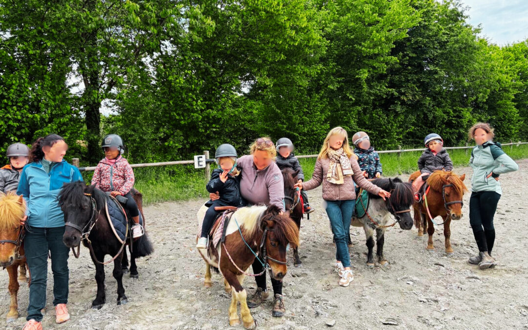 🐴✨ À la découverte du poney avec les Moyennes Sections 🌿