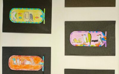Arts plastiques : cartouches égyptiens