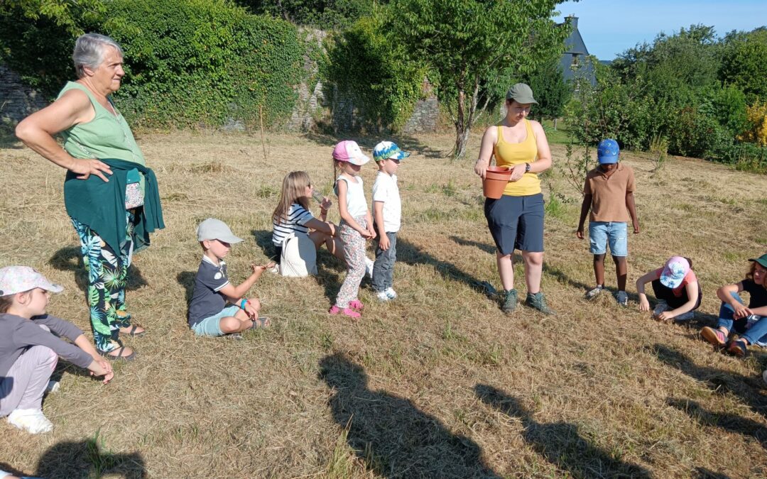 Sortie au jardin